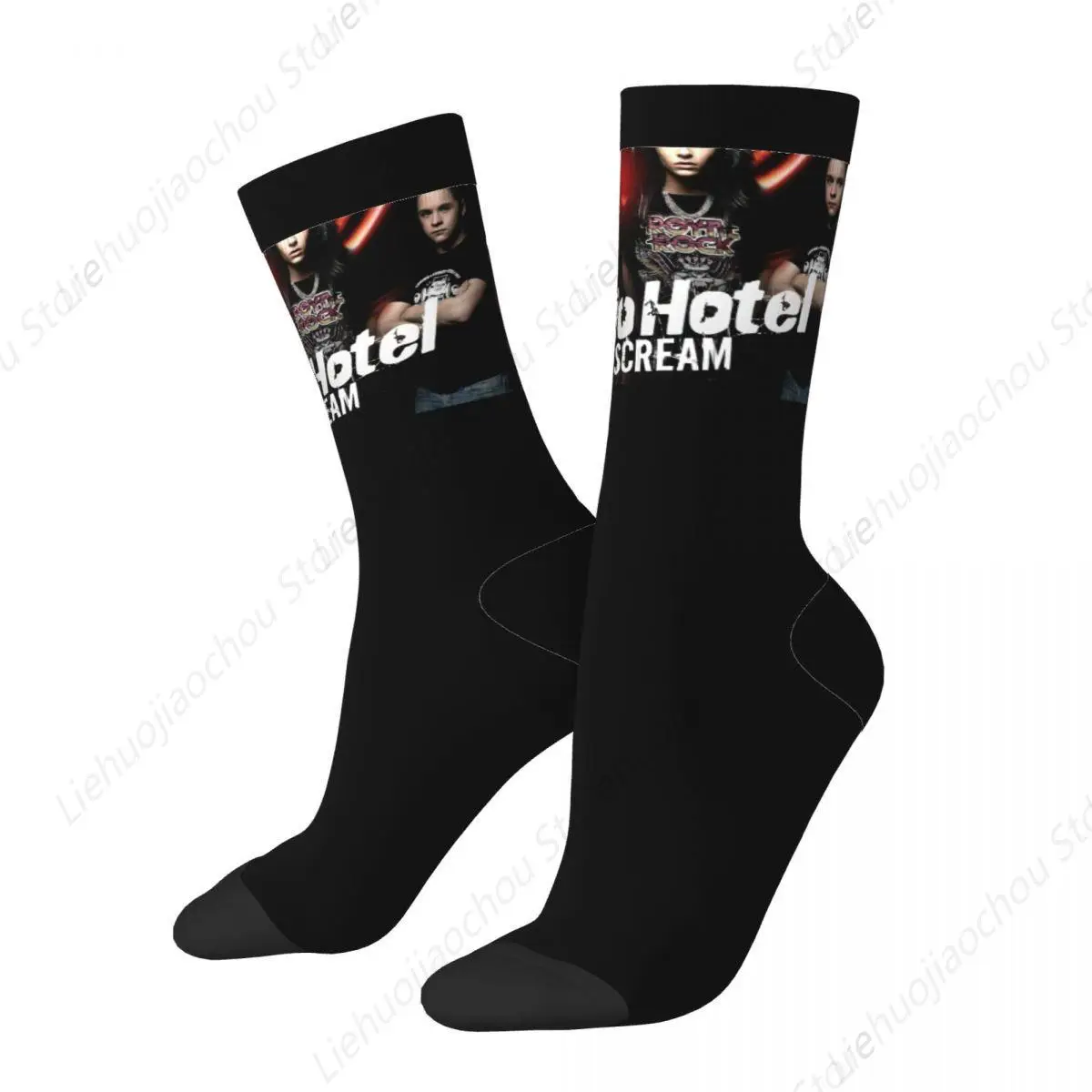 Winter Warm Cool Unisex Tokio Hotel Socks Non-slip Crew Socks