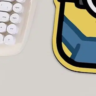 

Minions Cute Cartoon Mouse Pad New High-value Small Size Desktop Mat Portable Non-slip Laptop Computer Office Mouse Pad