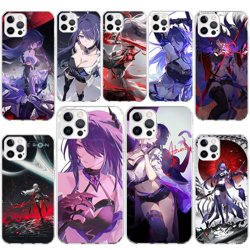 Honkai Star Rail Acheron Soft Silicone Phone Case For Apple iPhone 11 14 15 16 Pro 12 13 Mini XR X XS Max 7 Plus 8 + Fundas Cove