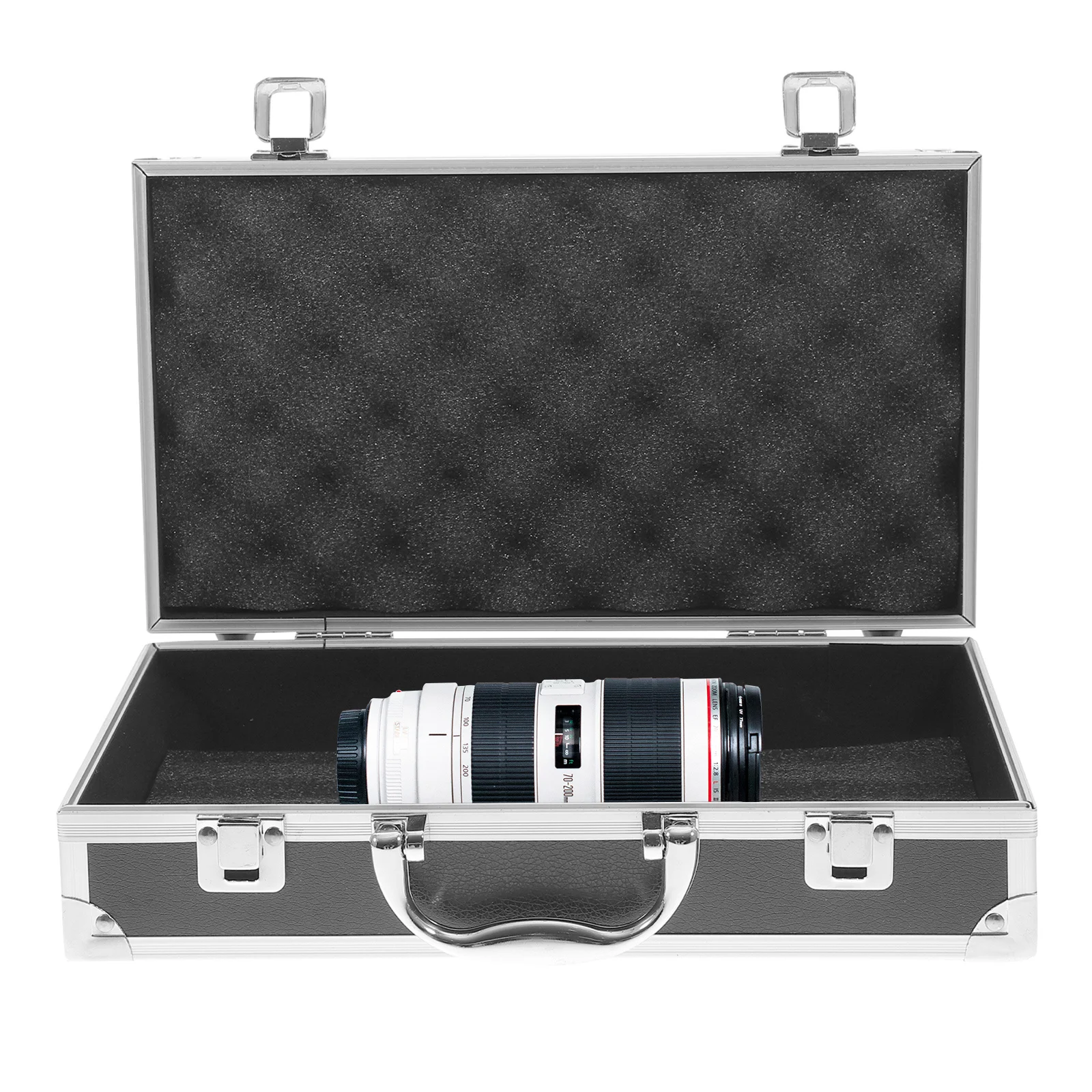 

Aluminum Alloy Toolbox Portable Medicine Storage Box With Sponge Lining Handle Tool Organizer Case For Home Travel