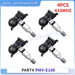 PMV-E100 42607-02090 TPMS 433MHZ Car Tyre Pressure Monitor Sensor 4PCS For 2020 Toyota AVALON CAMRY 4RUNNER COROLLA 42607-12020