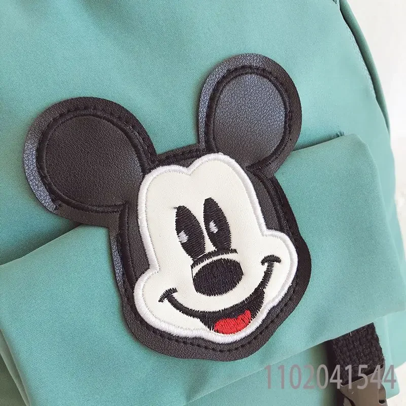 MINISO Mickey Mouse School Backpack for Toddler Cute Portable Kid Backpack for Girl Boy Kindergarten Preschool Student Class Bag