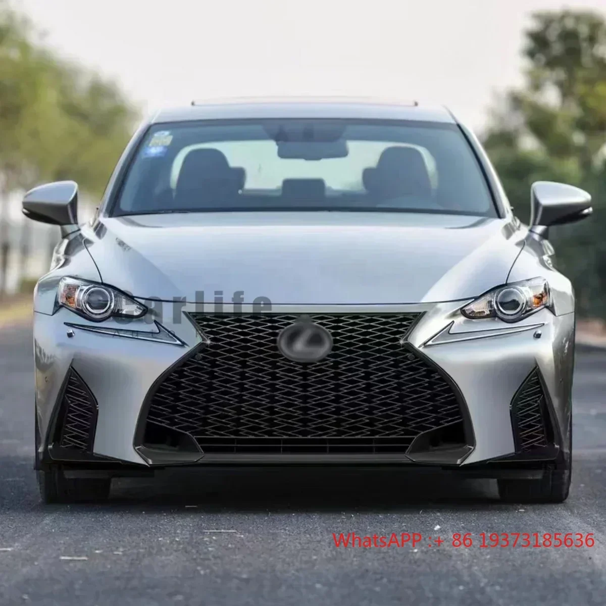 Car bumpers parts Lexus IS IS250 IS300 ISF 2013 2014 2015 2016 facelift to 2022 model with bumpers grilles