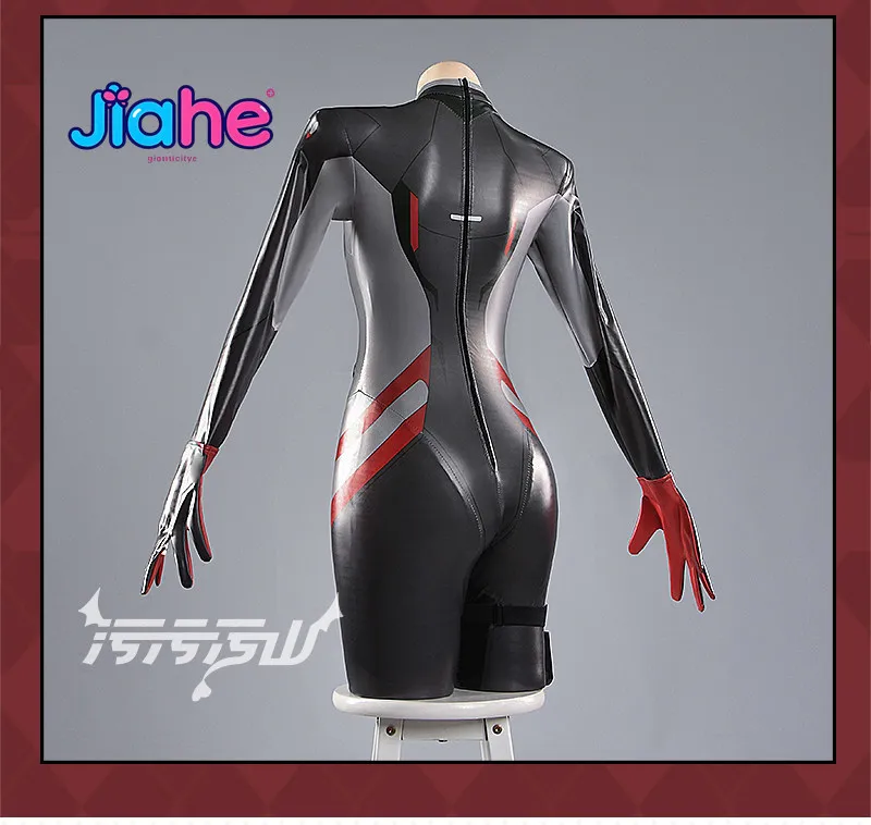 

Tsukatsuki Rio Game Blue Archive Cosplay Costume Women sexy black leather jumpsuit Halloween carnival combat suit complete set