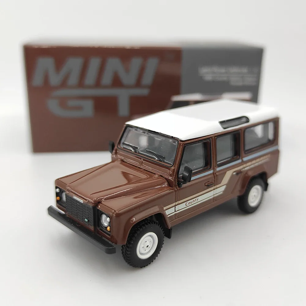 

Diecast MINIGT 1:64 Scale Land Rover Defender 110 Defender SUV Alloy Car Model Collectible Toy Gift Souvenir Display Ornament