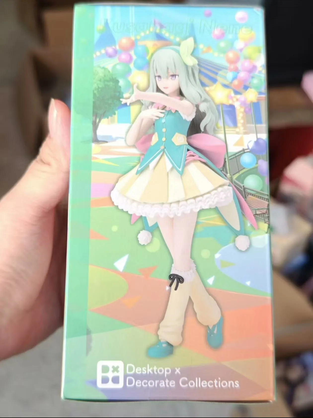 在庫あり-セガオリジナル-初音ミク-草薙音音-アクションフィギュア-モデル人形-新品-箱入り-おもちゃ-モデル-ガレージ-コレクタブル