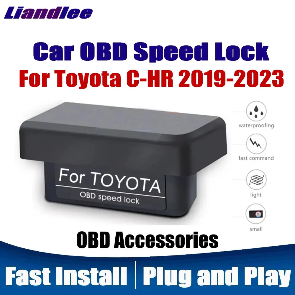 Automatic Car Speed Lock Decoder For Toyota CHR C-HR IZOA (AX10) 2019-2023 OBD Accessories Auto Door Closer Module