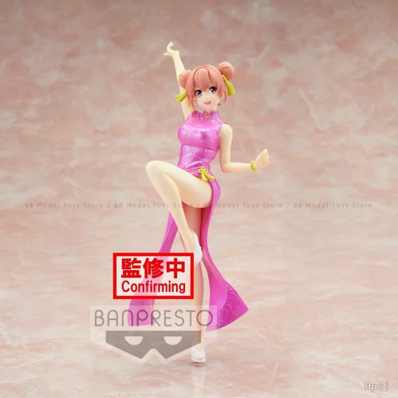 Bandai Banpresto Genuine My Teen Romantic Comedy SNAFU Climax Anime Figure Yuigahama Yui Action Figure Toys for Kids Gift Model