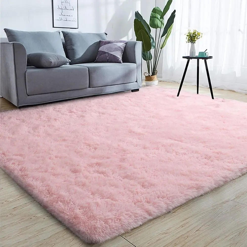 Factory Wholesale Natural Genuine Rex Rabbit Faux Fur Rug Carpet Throw Soft Fur Rug Real Animal Fur Blanket Cushion Rug