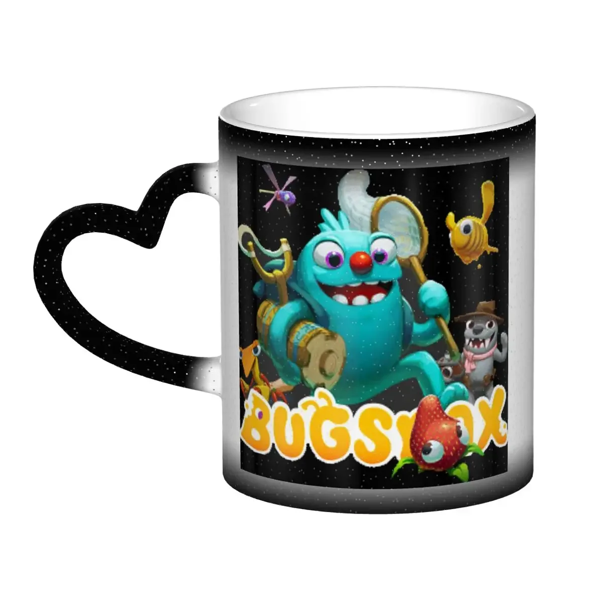 

Кружка Bugsnax: Забавная керамическая чашка для кофе, чая, молока – отличный подарок для друзей