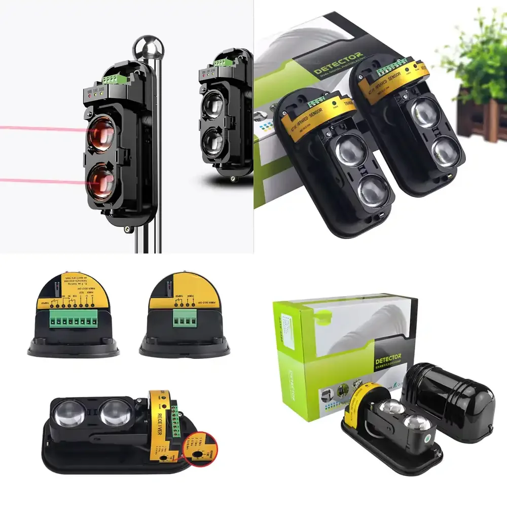 

WAP01 Waterproof Dual-Beam Photoelectric IR – Outdoor Barrier Sensor with Lens Indicator