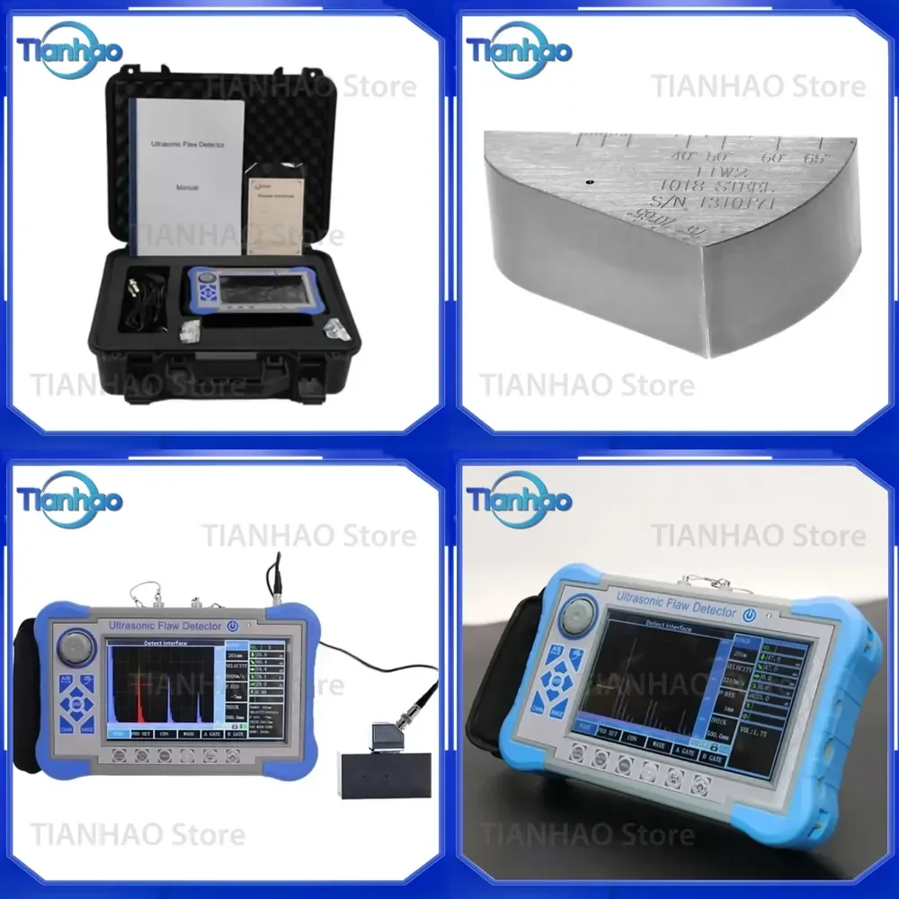 Portable Phased Array Ultrasonic Flaw Detector for Industrial Metal Crack Detection