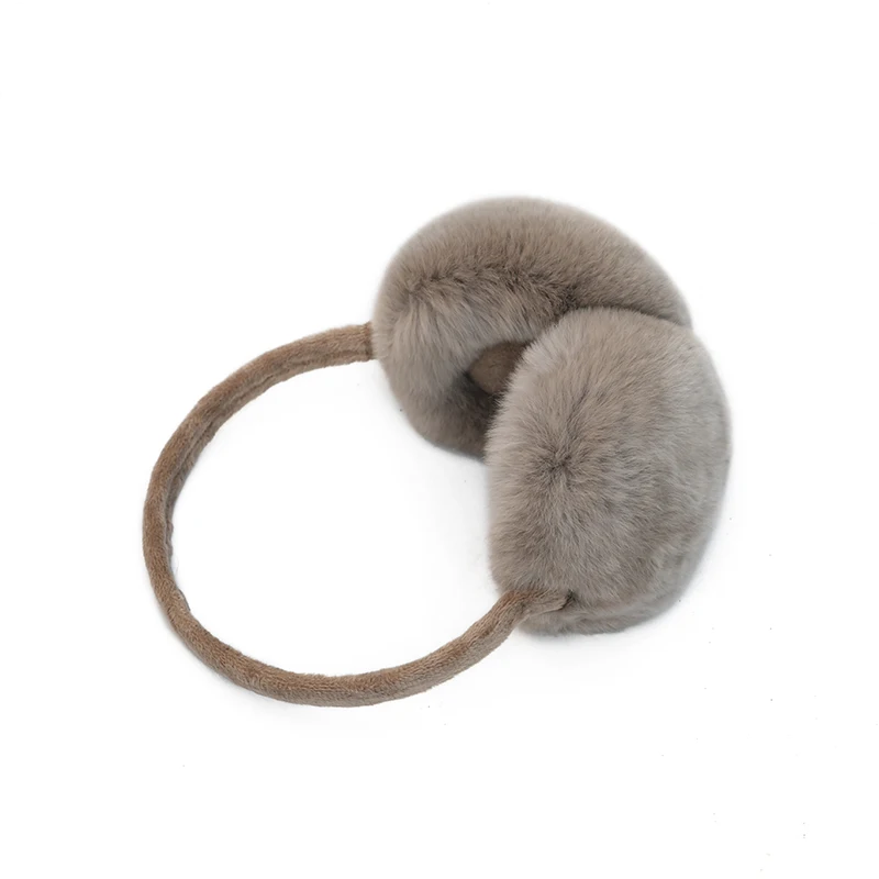 شعبية صائدة رخيصة لطيف الاشياء حقيقية ريكس الأرنب الفراء غطاء للأذنين لفصل الشتاء CX-A-147