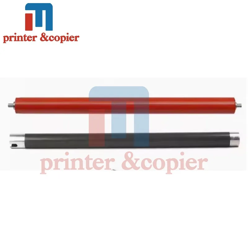 1Set. Fuser Upper Heat Roller Lower Pressure Roller compatible for Konica Minolta bizhub 164 184 185 7718 A0XX-5602-UPPER A0XX-5