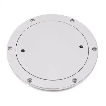 適用於船舶的1個6吋甲板檢修口卡口式船罩,船用防水不鏽鋼檢修艙口蓋。 6 最佳銷售 海洋艙口 - №5