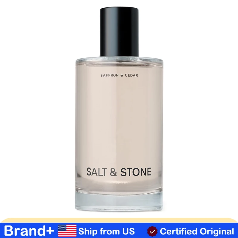 

Salt & Stone Body Mist Saffron & Cedar Skincare Infused Hair & Body Spray Arabian Women Cologne Men Long Lasting Fragrance 100ML