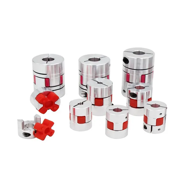 3 Jaw Coupling D40 L65 6/8/10/12/14/15/16/17/18/19/20/22mm CNC Motor Ballscrew Jaw Spider Plum Shaft Coupler Flexible