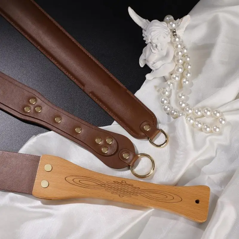 【LM】BDSM Adult Sex Toys PU Horse Tassels Whip Equestrian Whips Sex Games For Couple Spanking Paddles Racket Training Beat image 4