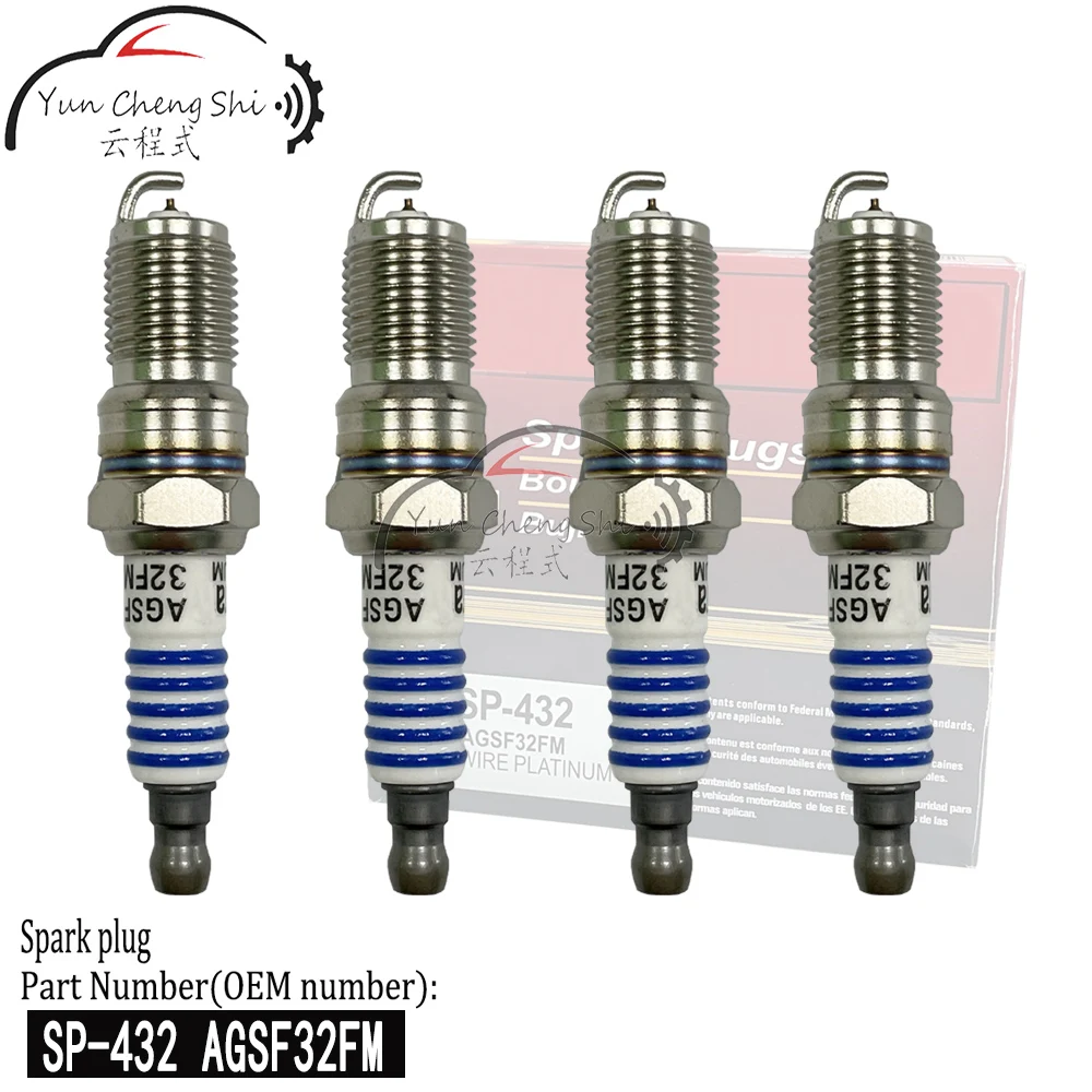 SP-432 AGSF32FM Platinum Spark Plug For Ford Mercury Contour E-150 Explorer F-250 Ranger Thunderbird Lincoln Mark VIII Town Car