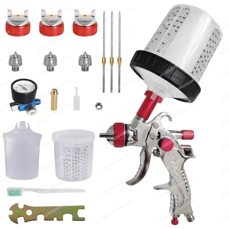 High-atomization Spray Gun Spray Car Paint Latex Pneumatic Spray Gun Tool