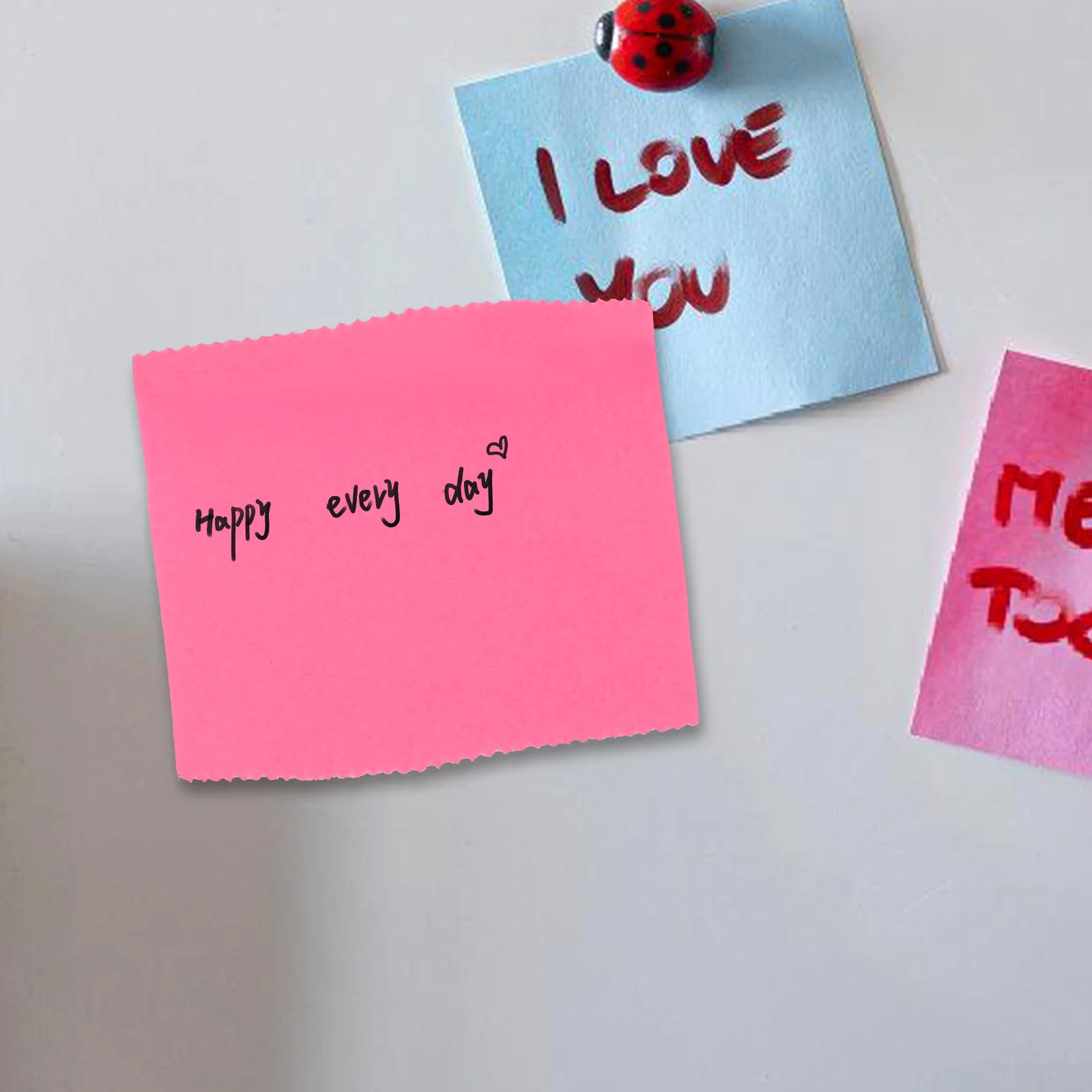 

Compact Self-Adhesive Memo Pads Versatile Household Note Tape for Desks Walls Fridges Decorative Office Supply Simple Design