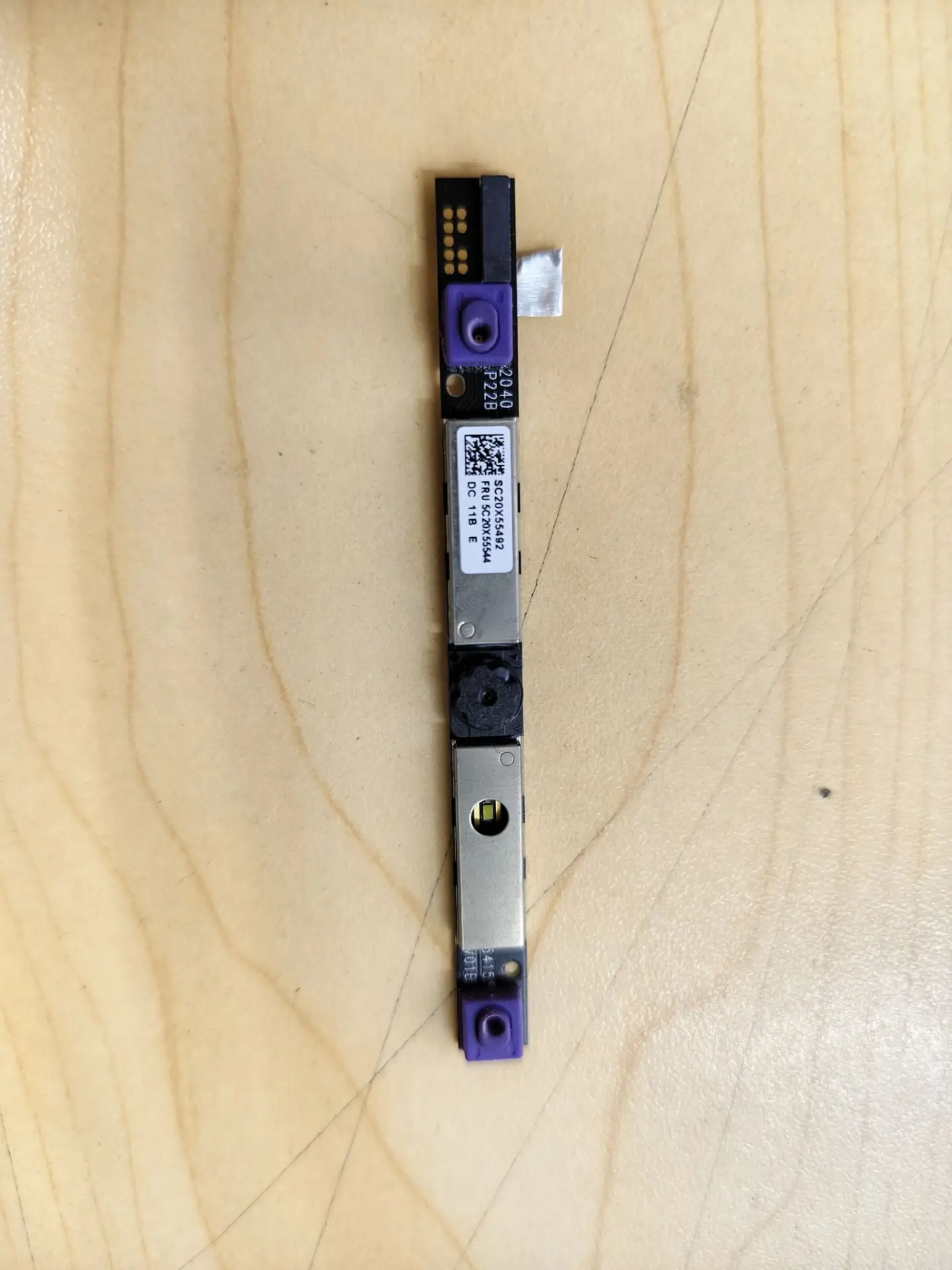 Cámara Web Usada para Laptop Lenovo ThinkPad T14 P14s Gen 1 L340-17IRH L340-15IRH con Micrófono HD 01HW027 028 029 5C20X55544