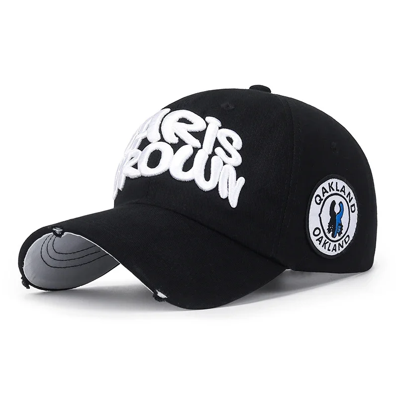 New Fashion Outdoor Sport Baseball Cap Unisex Men and Women Universal Letter Embroidery Adjustable Snapback Hat