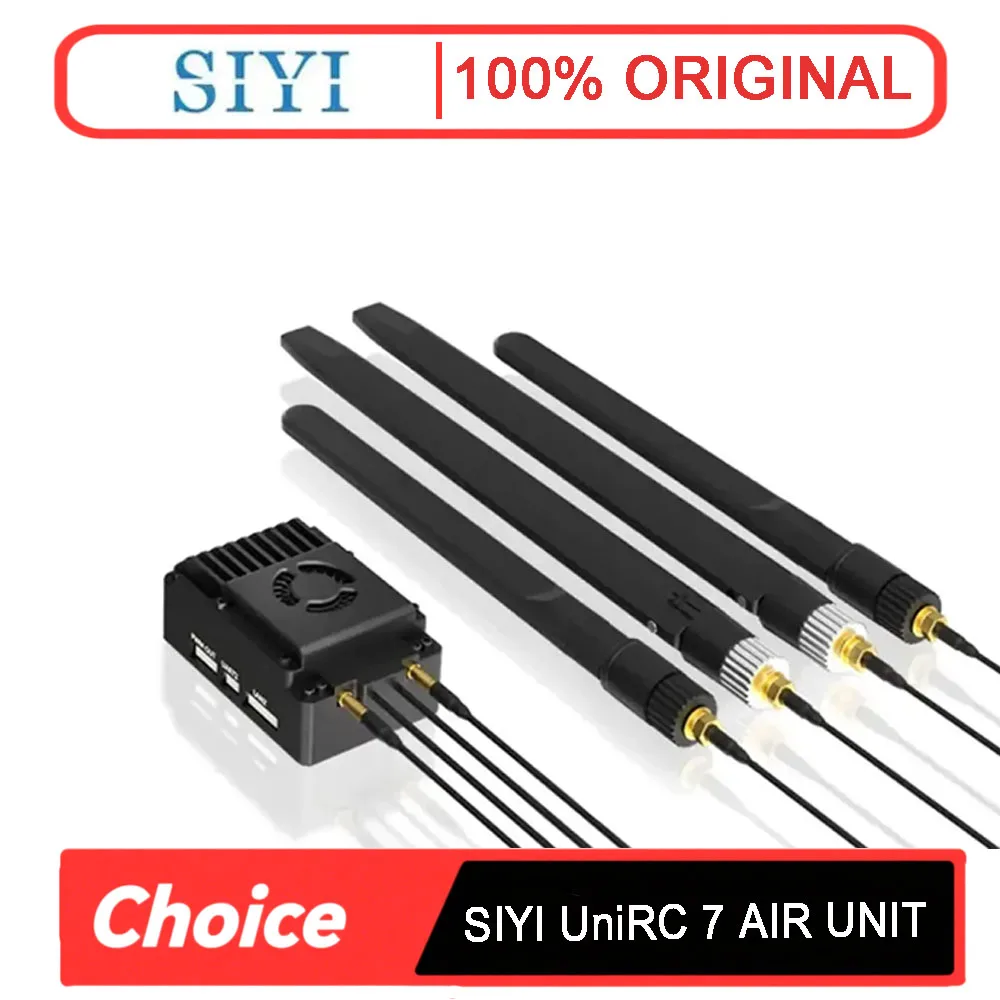 

SIYI UniRC 7-ПОВНЕНИЕ (2,4 ГГц) / 7-пробный воздушный блок (2,4 и 5 ГГц)