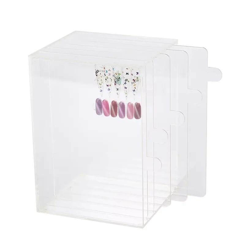 Acrylic nail tip display board, color card, double-sided tape