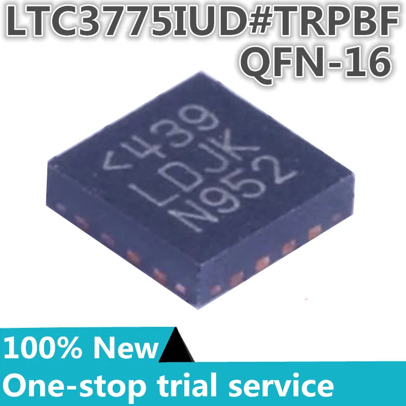 2-100pcs %New original LTC3775IUD#PBF LTC3775IUD#TRPBF package QFN16 silk screen LDJK step down DC-DC control chip