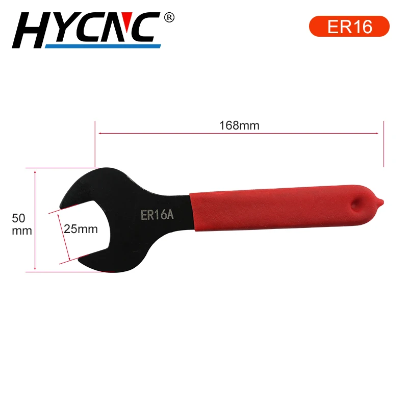 High Carbon Steel ER Collet Wrench ER11A ER16A ER20A Chuck Fixture Wrench CNC Milling Cutter Nut Chuck Lathe Tool