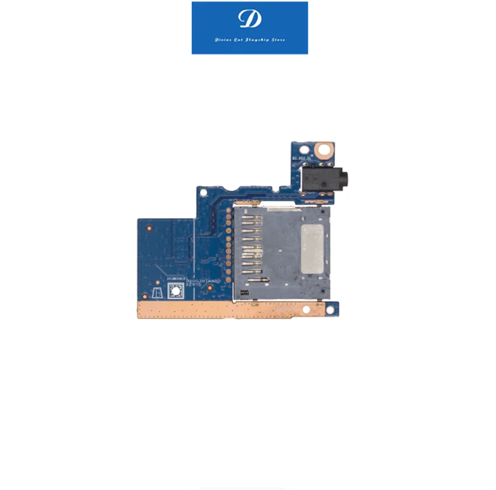FOR HP Light and Shadow Elf 7 8 16-D 16-E TPN-Q263 Audio Card Reader Board 0G3MTHAD0