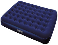 Bestway 67003 203*152*22cm Inflatable Flocked Queen Size Mattress Travel Camping Airbed