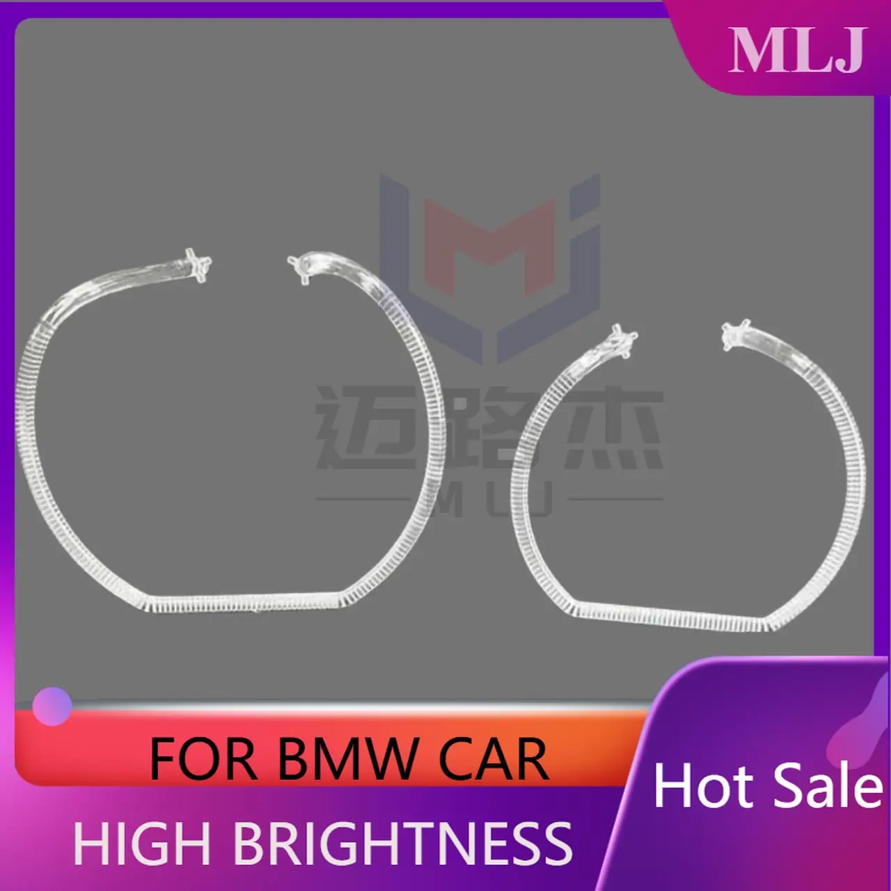 

For BMW X5 X6 F15 F16 2014-2018 High Version Car Headlight Light Guide Ring DRL Daytime Running Light Car Accessories Angel Eye