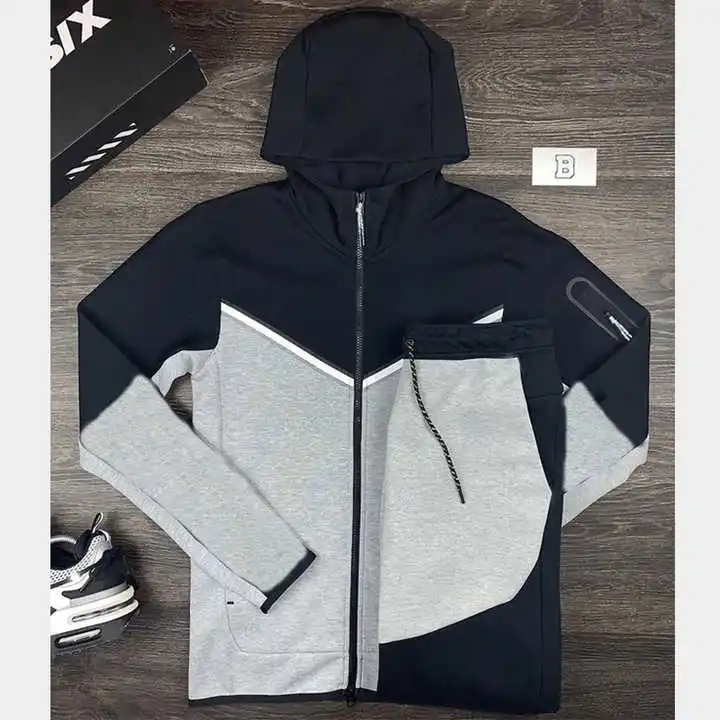 New Arrivals Customized Training Jogging Wear Clothing Men Zip Up Tracksuits Men Running Jogger Hoodies Pants Sweatsuits Set