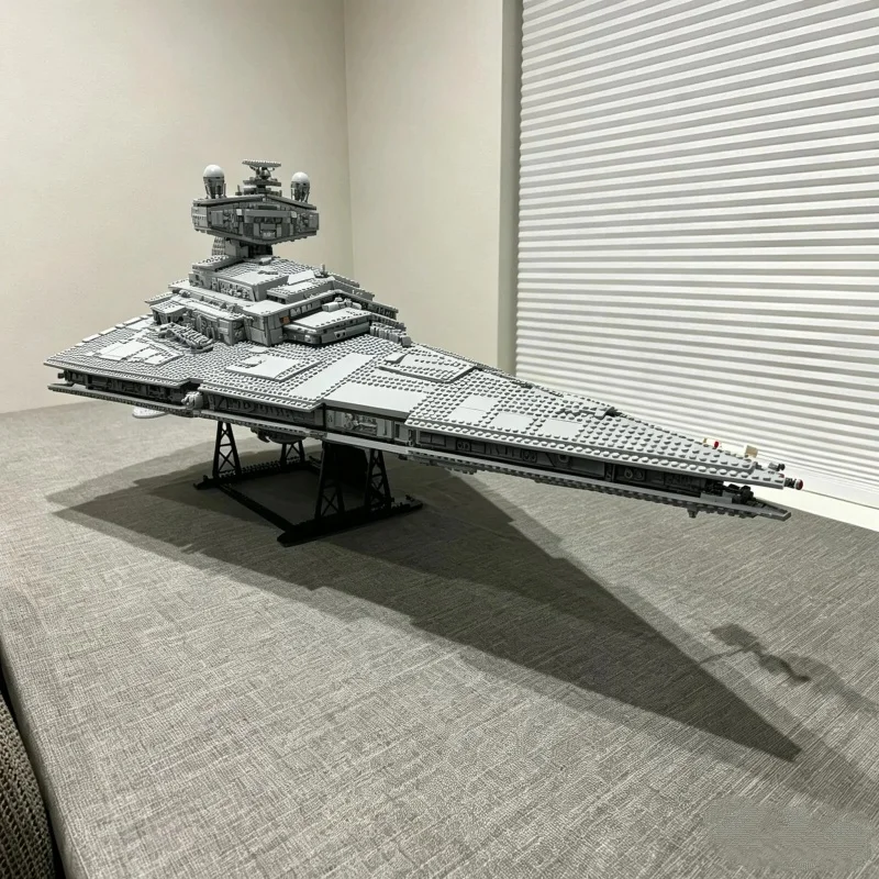 2026 New Space Battle Series 4784PCS Star Interstellar Conflict Destroyer Building Blocks Model Bricks Toys Birthday Gifts view 4
