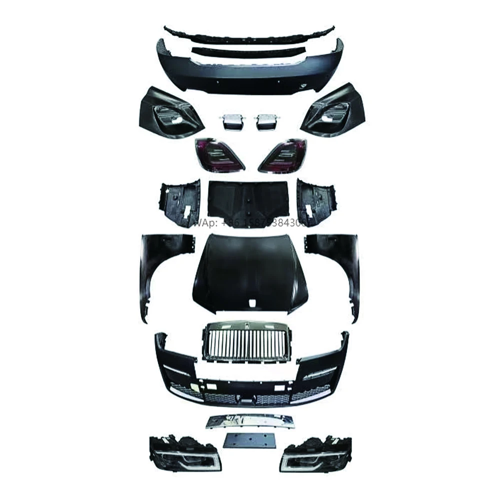 

For PP Metal Body Kit for Ghost 1st Gen to 4th Gen Upgrade