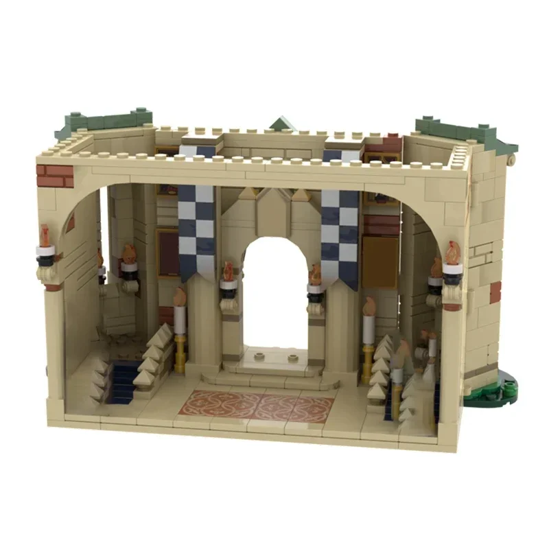 Set di Costruzioni Modello di Famosi Film Magici, Blocchi Modulari Tecnologici, Regali Natalizi, Giocattoli Fai-da-Te, Kit di Assemblaggio