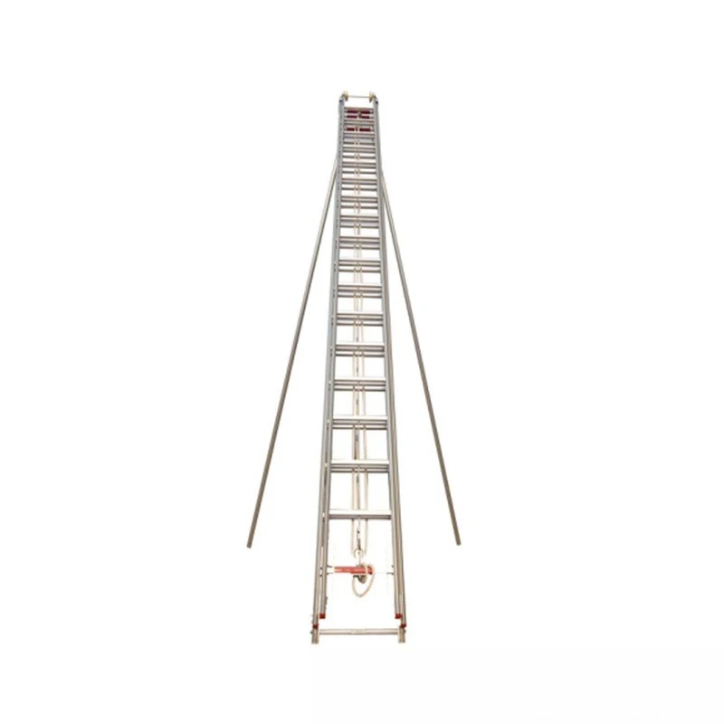 Light rescue ladder, high-rise life-saving climbing ladder, aluminum composite fire ladder