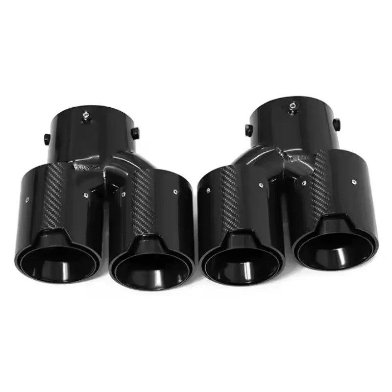 

Car Exhaust Pipes for bmw G20 G21 G23 G42 M240i M340i M440i Carbon Fiber Exhaust Tip M Performance System Quad Muffler Tip