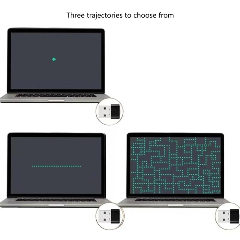  Mouse Jiggler Undetectable USB Mouse Mover for Computer Automatic Mini Mouse