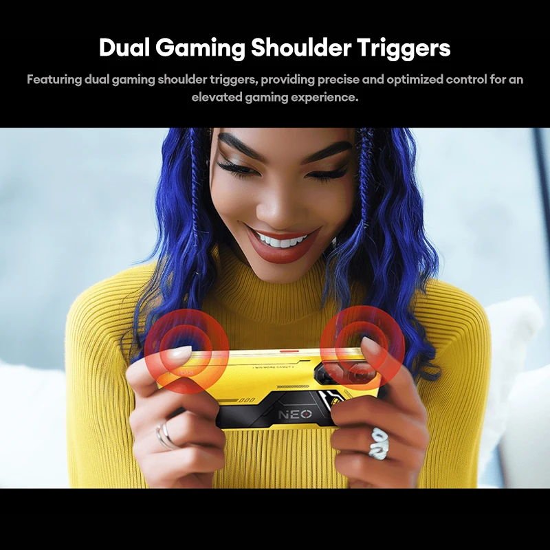 Versión Global Nubia Neo 3 5G teléfono móvil 50MP cámara 6000 mAh batería 6,8 ''120Hz 33W carga NFC Unisoc T8300 octa-core NFC