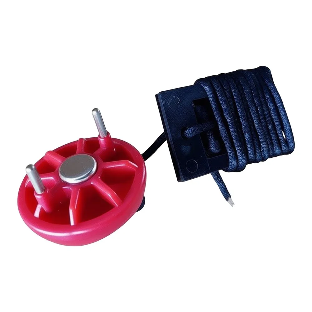 2 Pack Treadmill Safety Key Stop Switch Round Socket Insert With 20mm Posts For Fitness Equipment Stop Cord Accessory