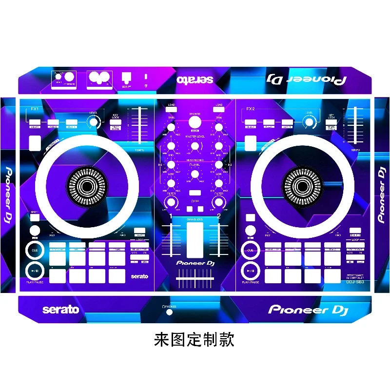 

Pioneer DDJ-SB3 Controller Panel Film. PIONEER Personalized Colorful Sticker,(the Product Is Only Self-adhesive Film)