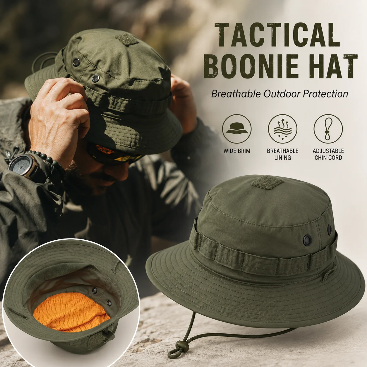 Boonie Hat Tactical - AQzxdc Tactical Boonie Hat Outdoor Bucket
