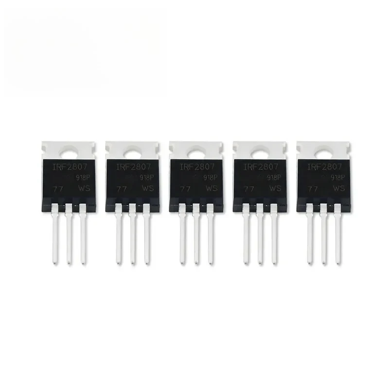 Kit transistor 5PCS IRF2807PBF IRF2807 Transistor MOSFET 82A 75V TO-220 Kit transistor