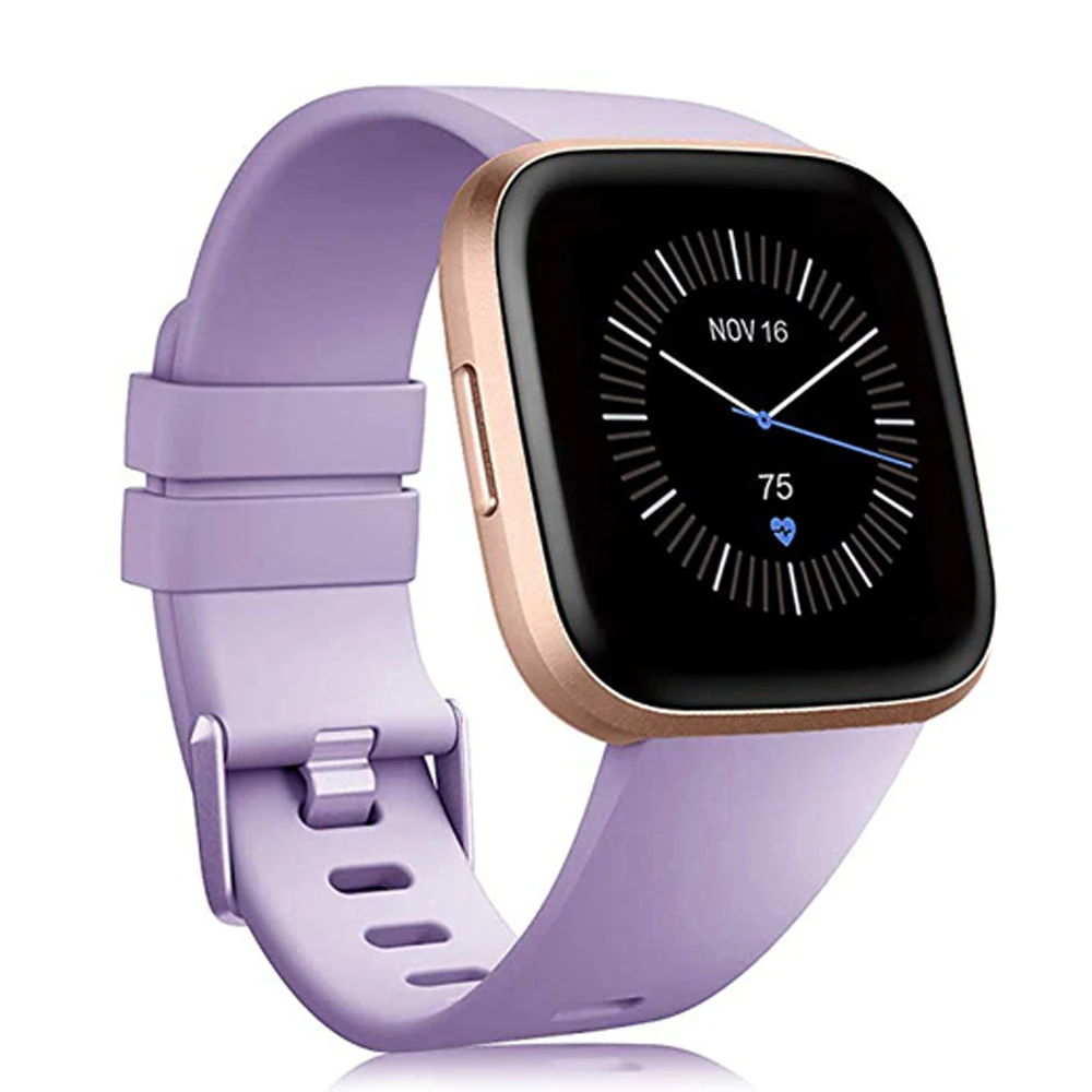 Sport Silikon band für Fitbit Versa/Versa2/Lite Smartwatch Zubehör Ersatz band Armband für Fitbit Versa Armband