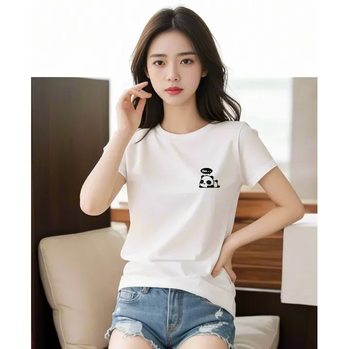 

Woman Lengan Lendek Ladies Wanita Murah Women Baju T Shirt Perempuan Tshirt Aesthetic Clothes