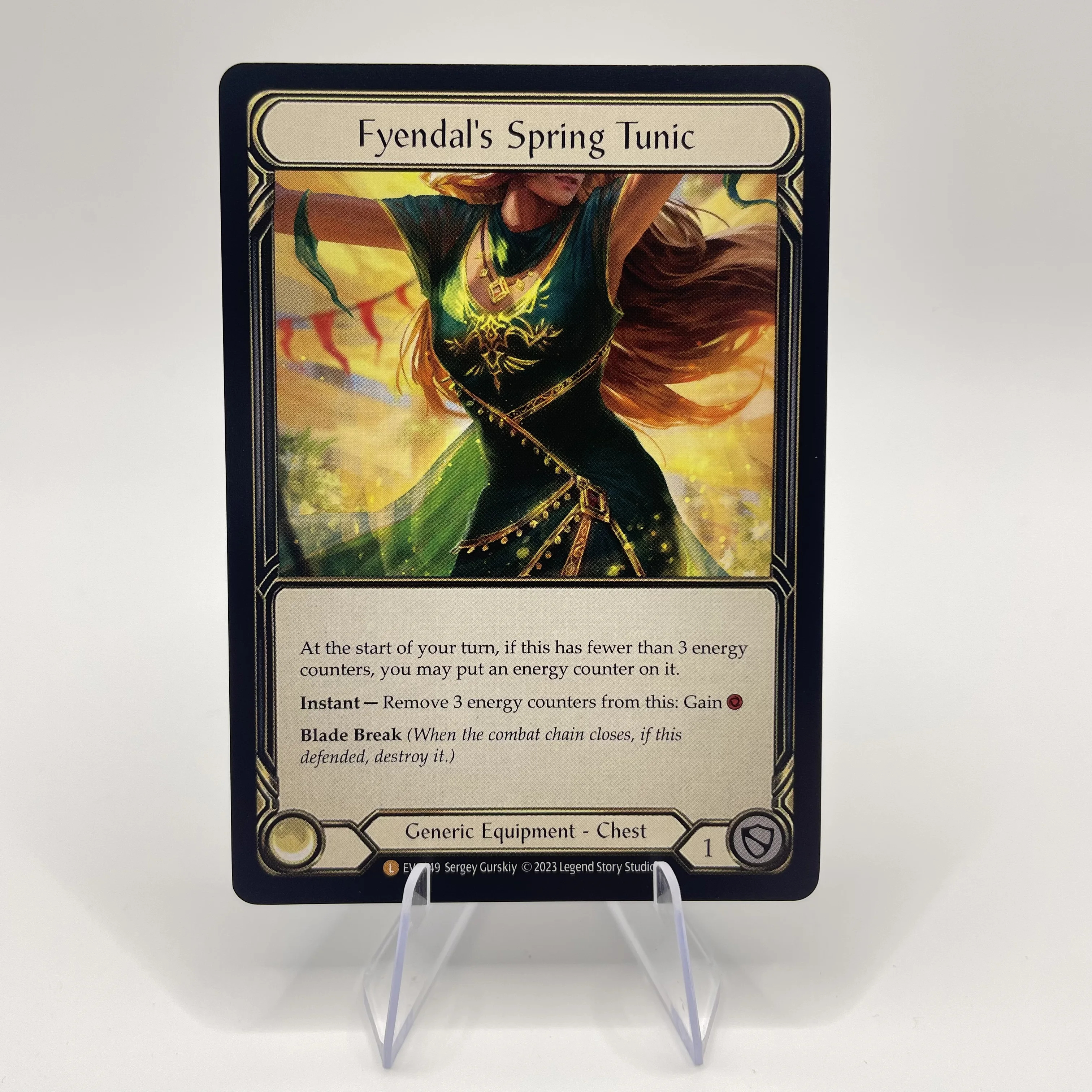 Flesh and Blood Attack Blade Flurry Proxy Cards