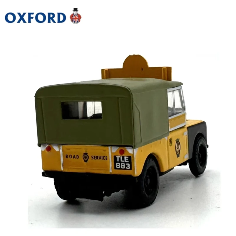 OXFORD Diecast 1:76 Scale Retro AA Patrol Off Road Vehicle Alloy Car Model Finished Product Simulation Static Model Gift